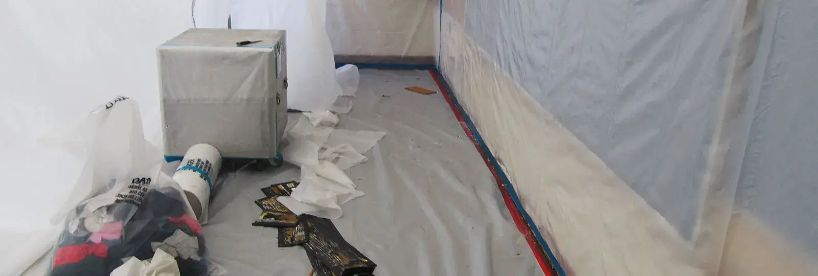 Asbestos Removal from Rooms Interior in Orange County